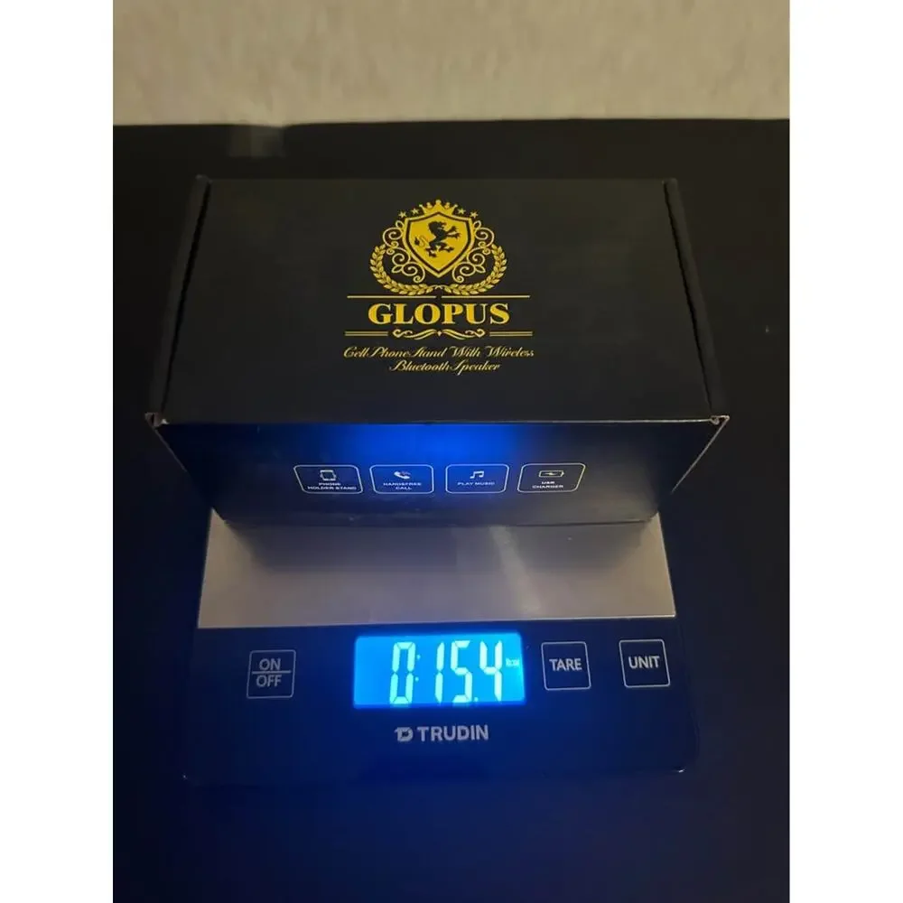 GLOPUS F25 Cell Phone Holder Wireless Speaker JJ0023-BK